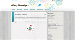 Desktop Screenshot of kristychowning.com